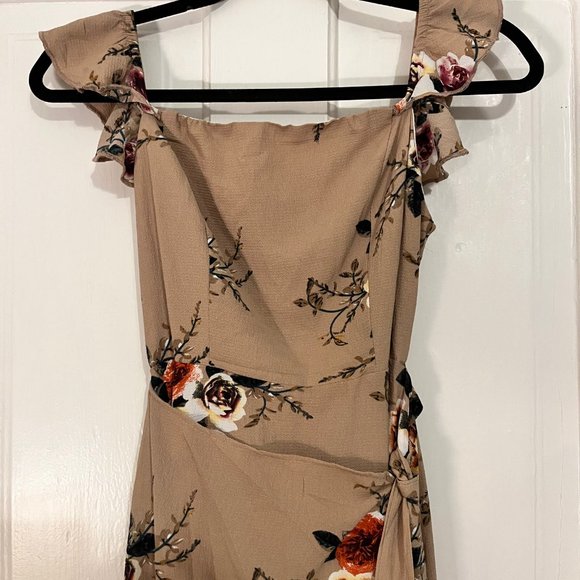 Off The Shoulder Boho Maxi Dress - Picture 3 of 7